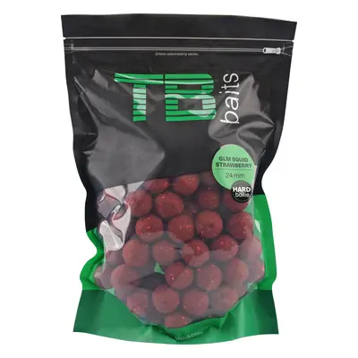 Tb baits hard boilie glm squid strawberry - 1 kg 24 mm