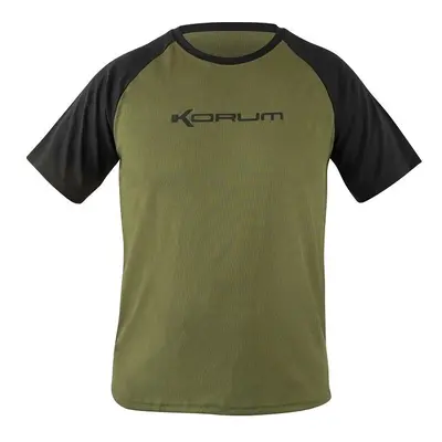 Korum tričko dri-active short sleeve - s