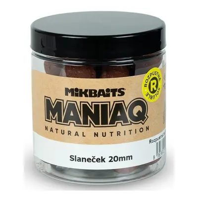 Mikbaits rozpustné boilies maniaq slaneček 250 ml - 20 mm