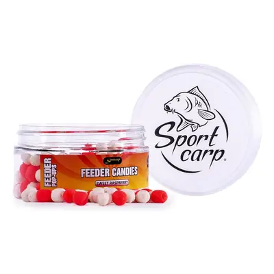 Sportcarp plovoucí nástrahy feeder candies 75 ml 8 mm-sladká malina