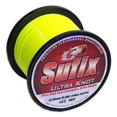 Sufix vlasec ultra knot žlutý - 890 m 0,35 mm 9,4 kg