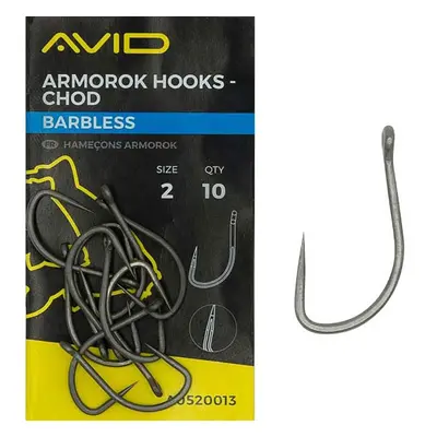 Avid carp háčky armorok hooks chod barbless - 4