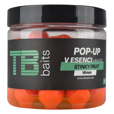 Tb baits plovoucí boilie pop-up stinky fruit + nhdc 65 g-12 mm