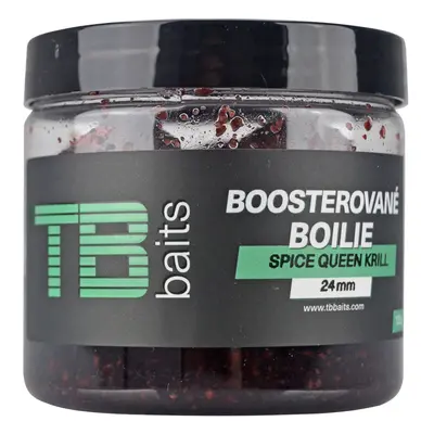 Tb baits boosterované boilie spice queen krill 120 g - 24 mm