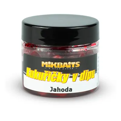 Mikbaits kukuřičky v dipu 50 ml - jahoda