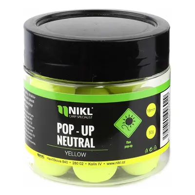 Nikl fluoro pop up neutral 10 mm 20 g-žlutá