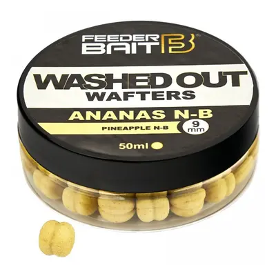 Feederbait washed out wafters 9 mm - ananas n-b