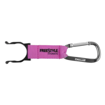 Spro freestyle bottle clip růžový