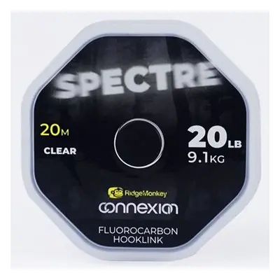 Ridgemonkey fluorocarbon connexion spectre fluorocarbon hooklink 20 m - 15 lb