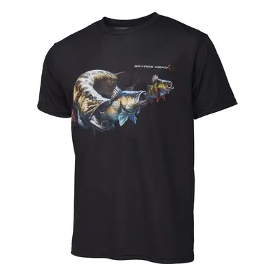 Savage gear tričko cannibal tee black - s