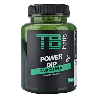 Tb baits power dip garlic liver 150 ml