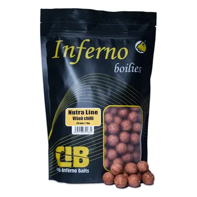 Carp inferno boilies nutra line višeň chilli - 1 kg 20 mm