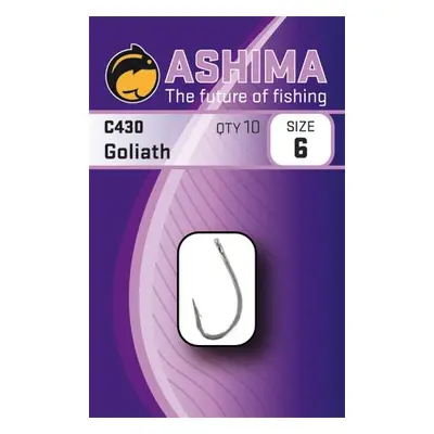 Ashima háčky c430 goliath (10ks)-velikost 6