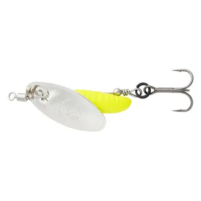 Savage gear třpytka grub spinners silver yellow - #1 3,8 g