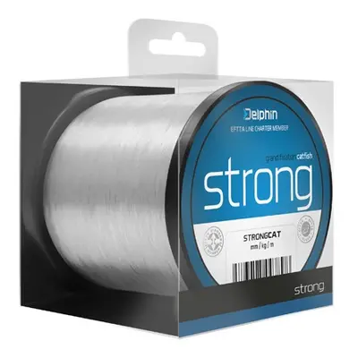 Delphin vlasec strong cat transparentní - průměr 0,60 mm nosnost 45,5 lb návin 350 m