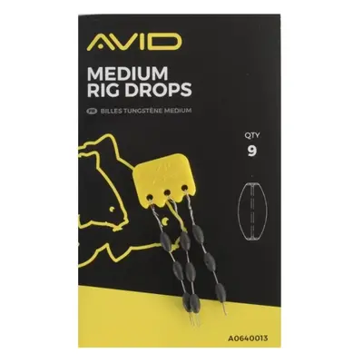 Avid carp tungstenová těžítka outline rig drops - medium