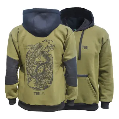 Tb baits mikina olive edition hoodie - s