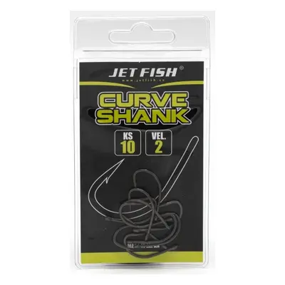 Jet fish háčky curve shank 10 ks - 2