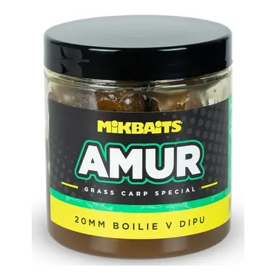 Mikbaits boilie v dipu amur range 250 ml - 20 mm