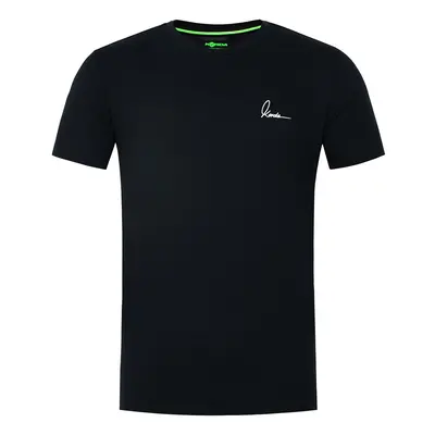 Korda tričko minimal tee black - l