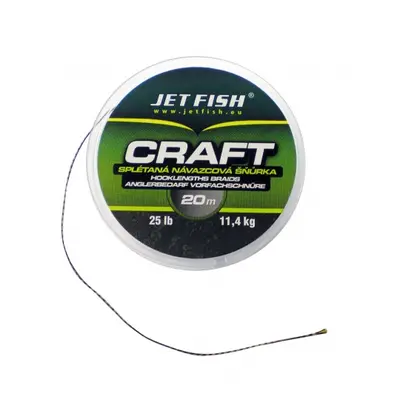 Jet fish splétaná šňůrka craft