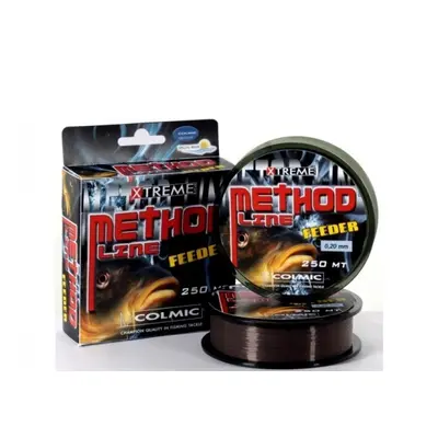 Colmic vlasec method feeder brown 250 m-průměr 0,16 mm / nosnost 3,2 kg