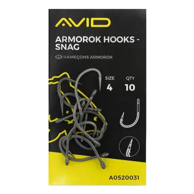 Avid carp háčky armorok hooks snag - 4