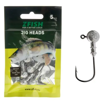 Zfish jig hlavička jig head 5 ks - háček 4/0 - 12 g