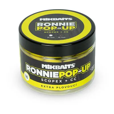 Mikbaits plovoucí boilie ronnie scopex + cc 150 ml - 16 mm