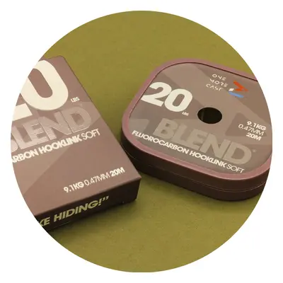 One more cast fluorocarbon blend fluorocarbon hooklink soft 20 m - 20 lb