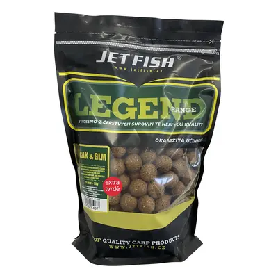 Jet fish extra tvrdé boilie legend range rak glm 250 g - 20 mm