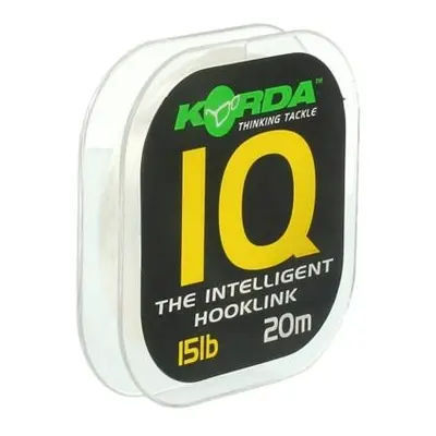 Korda fluorocarbon iq the intelligent hooklink 20 m-nosnost 10 lb