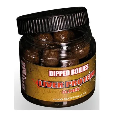 Sportcarp boilies v dipu dipped boilies 200 ml 18 mm-oliheň