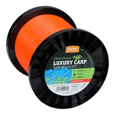 Giants fishing vlasec luxury carp high visibility orange - průměr 0,23 mm / nosnost 5,9 kg / náv