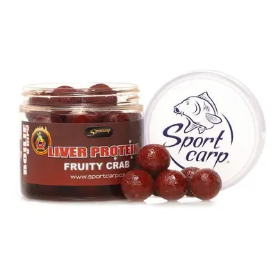 Sportcarp boilies v dipu dipped boilies 200 ml 18 mm - fruity crab