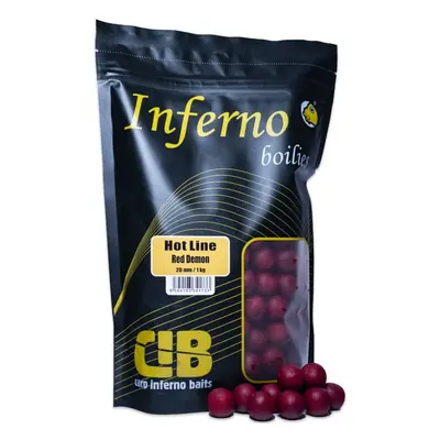 Carp inferno boilies hot line red demon - 1 kg 20 mm