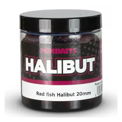 Mikbaits pelety halibutky v dipu 14 mm 250 ml - robin red