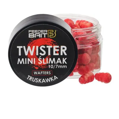 Feederbait twister mini šlimak wafters 11x8 mm 25 ml - jahoda