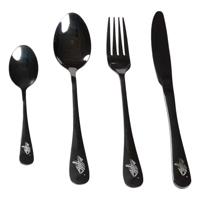 Giants fishing sada příborů černý nerez cutlery ss 410