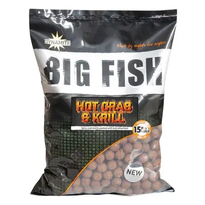 Dynamite baits boilies big fish hot crab krill - 1,8 kg 15 mm