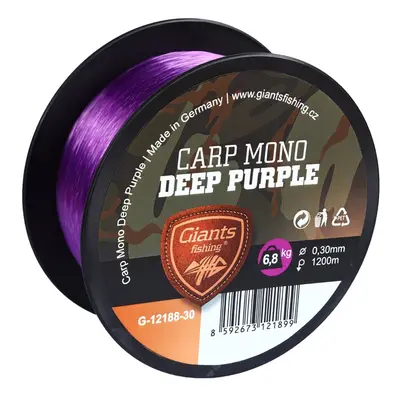 Giants fishing vlasec carp mono gaube purple - 0,35 mm 7,5 kg 1200m