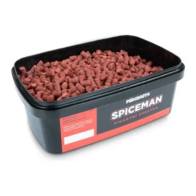 Mikbaits spiceman pelety pikantní švestka 700 g 6 mm