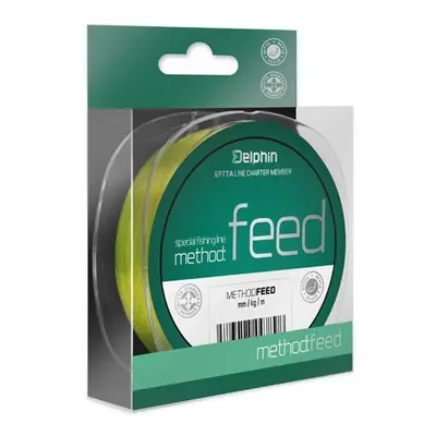 Delphin vlasec method feed žlutá 200 m-průměr 0,18 mm / nosnost 6,6 lb