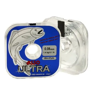 Asso ultra vlasec čirá 25m-průměr 0,14 mm / nosnost 3,1 kg