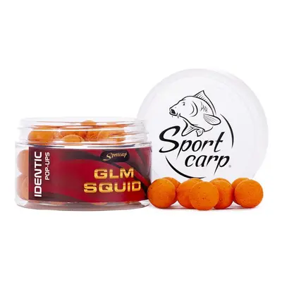 Sportcarp plovoucí boilies identic pop up 150 ml 15 mm-glm squid