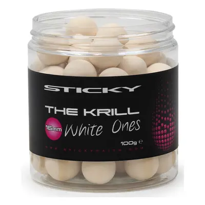 Sticky baits neutrálně vyvážené boilie the krill wafters white ones 130 g 16 mm