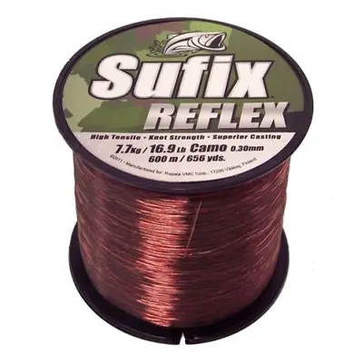 Sufix vlasec reflex camo-průměr 0,25 mm / nosnost 5,5 kg / návin 7880 m