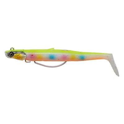 Savage gear gumová nástraha sandeel v2 wl sinking lemon candy 2+1 - 11,5 cm 22 g