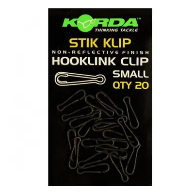 Korda karabinka stik klip small 20 ks