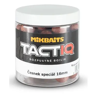 Mikbaits rozpustné boilies tactiq česnek speciál 250 ml - 16 mm